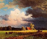 Albert Bierstadt Bavarian_Landscape oil painting artist